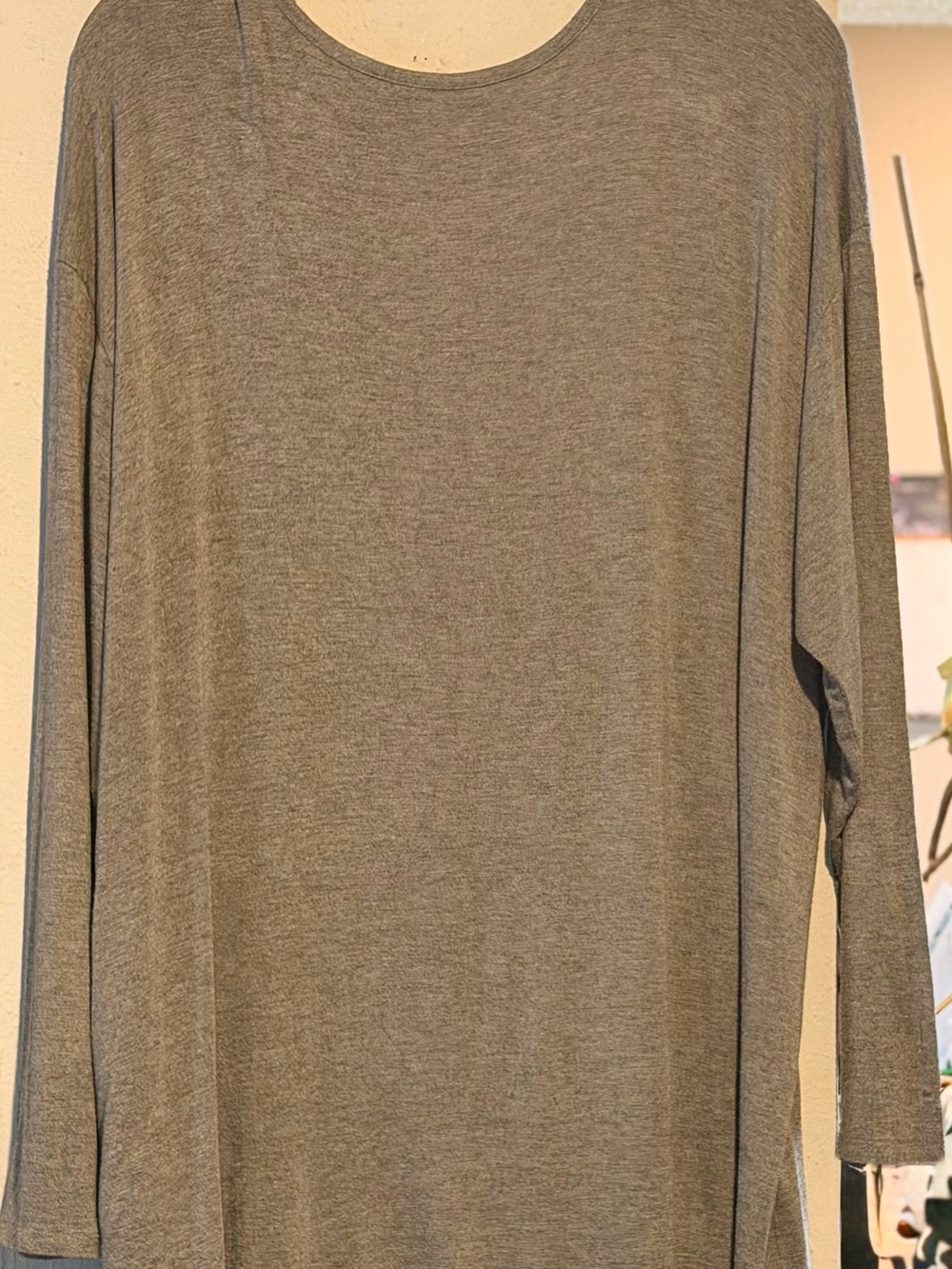 Torrid super soft gray Need More Coffee tie front tunic tee - Picture 3 of 4